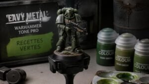 Illustration éditoriale de Warhammer Tone Pro : l’équipe ’Eavy Metal dévoile ses recettes vertes