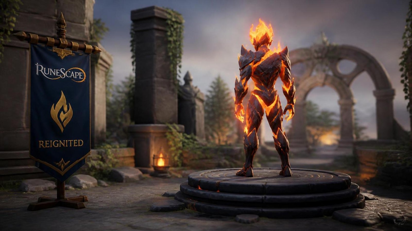 Illustration éditoriale de RuneScape introduit Reignited, un nouveau type de personnage