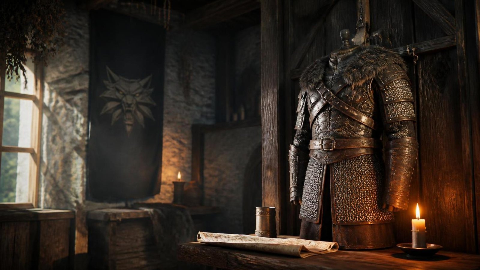 Illustration éditoriale de The Witcher 3 : obtenir l’armure Ursine facilement